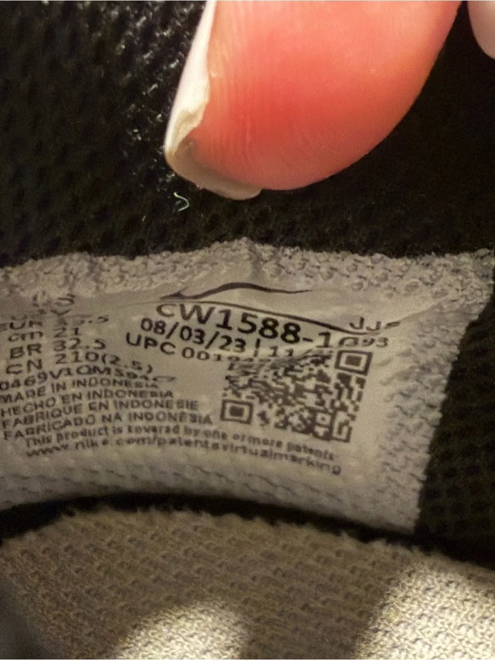 Nike dunks 2y kids